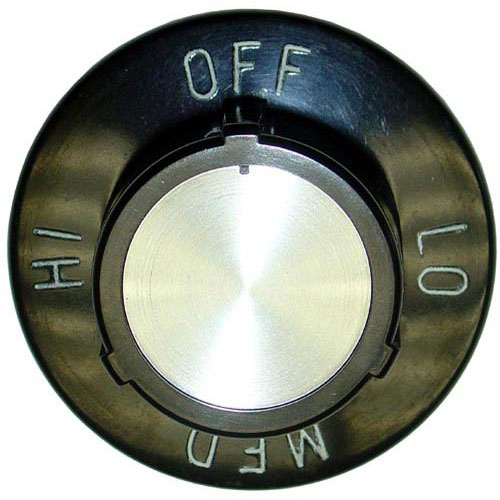 (image for) Star Mfg 2R-9305 KNOB 2-1/2 D, OFF-LO-MED-HI